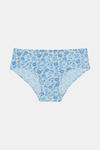 Rosaline Pure Cotton Full Coverage Pastel Daisy Brief (Pack of 3) — thumbnail 3